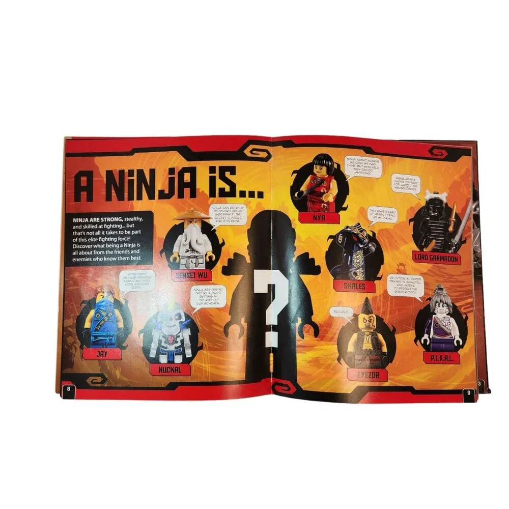 LEGO NINJAGO: Secret World of the Ninja Hardcover by Beth Landis Hester